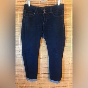 Wax Jean Butt I Love You Cuffed Capri Jeans Junior Size 13